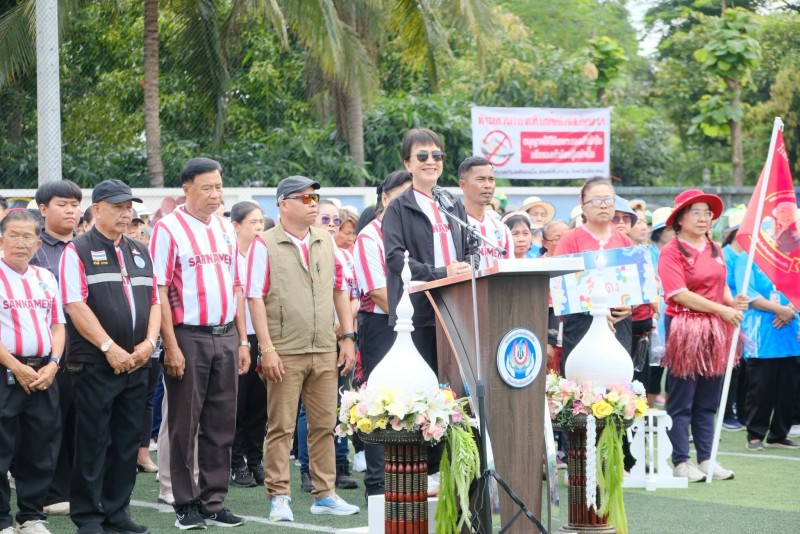 เทศบาลตำบลสันนาเม็ง จัดกิจกรรม โครงการรวมพลังปัจฉิมวัยรวมใจสร้างสุข "โรงเรียนปัจฉิมวัยสร้างสุขเทศบาลตำบลสันนาเม็ง" (หลักสูตร: การพัฒนาศักยภาพผู้สูงอายุให้สูงวัยอย่างมีพลัง) ครั้งที่ 13/2569 ในวันอังคารที่ 25 สิงหาคม พ.ศ. 2569 
