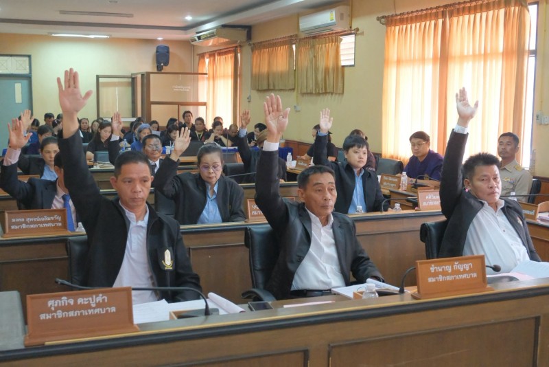 ????️ การประชุมสภาเทศบาลตำบลสันนาเม็ง สมัยสามัญ สมัยที่ 3 ครั้งที่ 1 ประจำปี พ.ศ. 2569