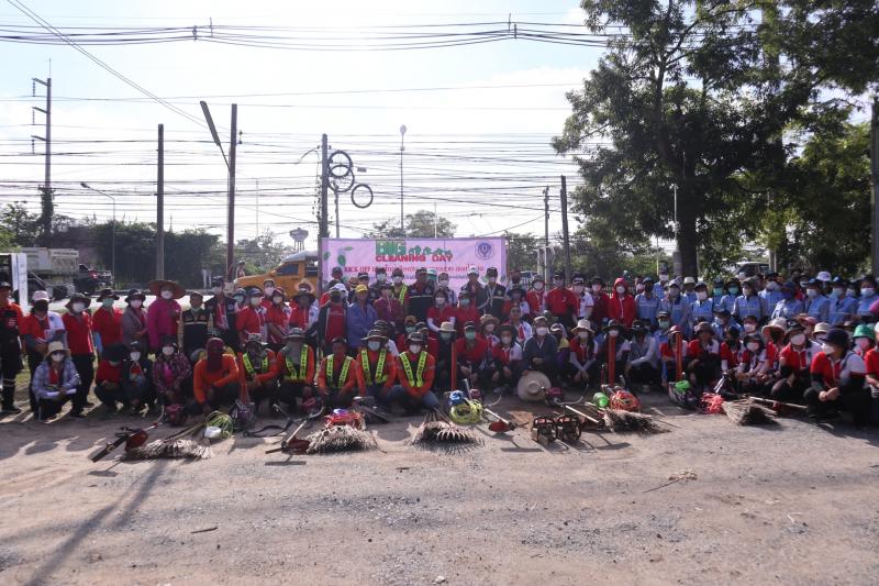 กิจกรรมโครงการ Big Cleaning  Day พื้นที่ในตำบลสันนาเม็ง