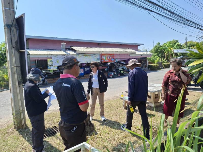  เทศบาลตำบลสันนาเม็ง ลงพื้นที่สำรวจถนนเตรียมบรรจุแผนพัฒนาฯ ในพื้นที่หมู่ 8 และ หมู่ 10 เพื่อยกระดับการเดินทางของประชาชน
