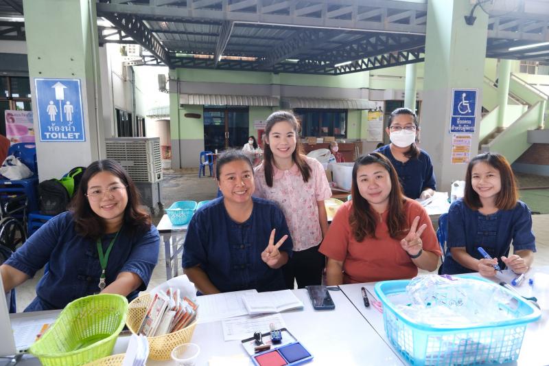 ศูนย์บริการสาธารณสุขเทศบาลตำบลสันนาเม็ง ให้บริการตรวจสุขภาพผู้ป่วยโรคไม่ติดต่อเรื้อรัง
