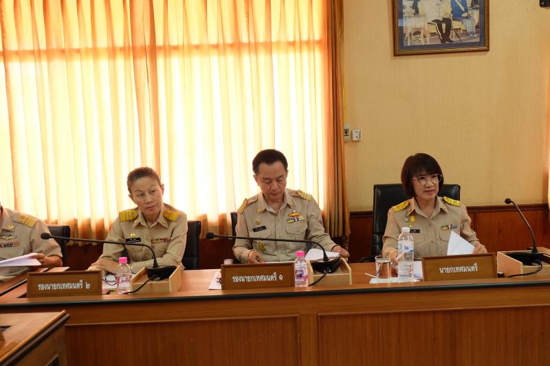 เทศบาลตำบลสันนาเม็ง จัดการประชุมสภาเทศบาลตำบลสันนาเม็งสมัยสามัญ สมัยที่ 2 ประจำปีพุทธศักราช 2566 