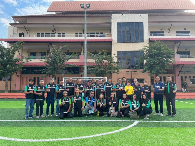 เทศบาลตำบลสันนาเม็งต้อนรับคณะศึกษาดูงานจากองค์การบริหารส่วนตำบลควนกาหลง จ.สตูล 
