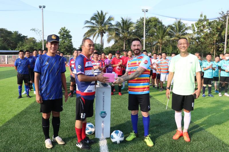 ภาพบรรยากาศการเปิดการแข่งขันกีฬาเชื่อมความสัมพันธ์ "สันนาเม็งเกมส์ 2022" 