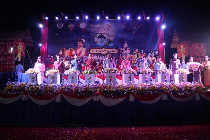 ประมวลภาพบรรยากาศการทำพิธีสืบชะตาและทำบุญเปิดอาคารในช่วงเช้าของวันที่ 6 พฤศจิกายน 2565