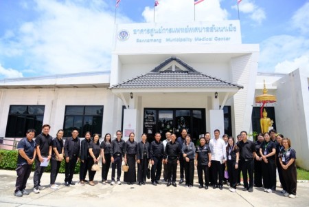 ทต.สันนาเม็ง ต้อนรับคณะศึกษาดูงานจาก อบต.สันกำแพง แลกเปลี่ยนเรียนรู้การบริหารจัดการด้านสาธารณสุขชุมชน