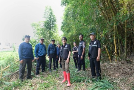  เทศบาลตำบลสันนาเม็ง มุ่งมั่นพัฒนา... เตรียมลุยสร้างทางเดินเพื่อสุขภาพเลียบลำเหมืองห้า 