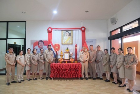 ทศบาลตำบลสันนาเม็ง รับมอบเทียนพรรษาพระราชทานทูลกระหม่อมหญิงอุบลรัตนราชกัญญา สิริวัฒนาพรรณวดี  จาก พ่อครูสล่าศักดิ์สิทธิ์ เดชเสาร์แก้ว เจ้าภาพถวายเทียนพรรษาพระราชทาน พร้อมด้วยคณะ