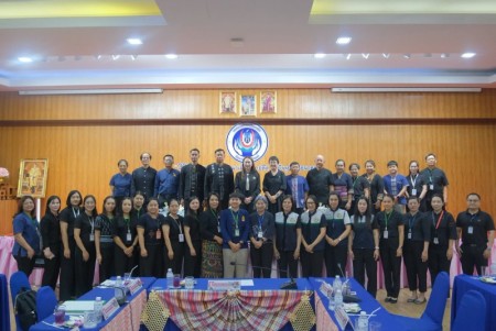 ร่วมให้การต้อนรับนางสาวชมชน ฉัตรไชยภาพ รองหัวหน้าผู้ตรวจราชการกรมส่งเสริมการปกครองท้องถิ่น พร้อมด้วยคณะ 
